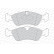 Kit de plaquettes de frein, frein à disque PREMIER ECO FRICTION FDB1067 Ferodo, Vignette 4