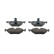 Kit de plaquettes de frein, frein à disque PREMIER ECO FRICTION FDB1075 Ferodo, Vignette 3