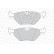 Kit de plaquettes de frein, frein à disque PREMIER ECO FRICTION FDB1075 Ferodo, Vignette 4