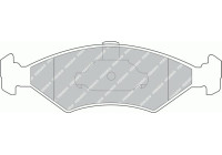 Kit de plaquettes de frein, frein à disque PREMIER ECO FRICTION FDB1081 Ferodo