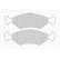 Kit de plaquettes de frein, frein à disque PREMIER ECO FRICTION FDB1081 Ferodo, Vignette 2