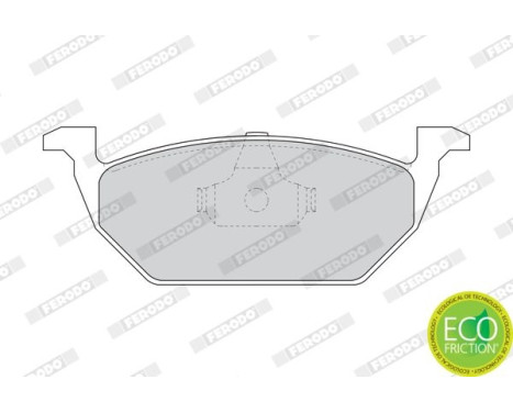 Kit de plaquettes de frein, frein à disque PREMIER ECO FRICTION FDB1094 Ferodo, Image 4