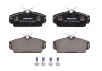 Kit de plaquettes de frein, frein à disque PREMIER ECO FRICTION FDB1096 Ferodo