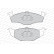Kit de plaquettes de frein, frein à disque PREMIER ECO FRICTION FDB1101 Ferodo, Vignette 3