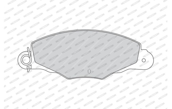 Kit de plaquettes de frein, frein à disque PREMIER ECO FRICTION FDB1114 Ferodo, Image 3