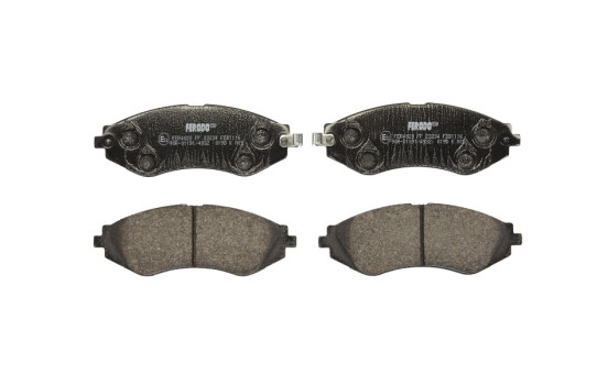 Kit de plaquettes de frein, frein à disque PREMIER ECO FRICTION FDB1116 Ferodo
