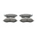 Kit de plaquettes de frein, frein à disque PREMIER ECO FRICTION FDB1116 Ferodo, Vignette 2