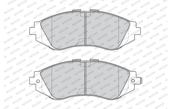 Kit de plaquettes de frein, frein à disque PREMIER ECO FRICTION FDB1116 Ferodo, Image 3