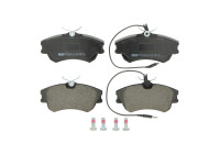 Kit de plaquettes de frein, frein à disque PREMIER ECO FRICTION FDB1124 Ferodo