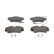 Kit de plaquettes de frein, frein à disque PREMIER ECO FRICTION FDB1124 Ferodo, Vignette 3