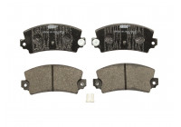Kit de plaquettes de frein, frein à disque PREMIER ECO FRICTION FDB114 Ferodo