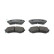 Kit de plaquettes de frein, frein à disque PREMIER ECO FRICTION FDB1166 Ferodo, Vignette 3