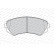 Kit de plaquettes de frein, frein à disque PREMIER ECO FRICTION FDB1166 Ferodo, Vignette 4