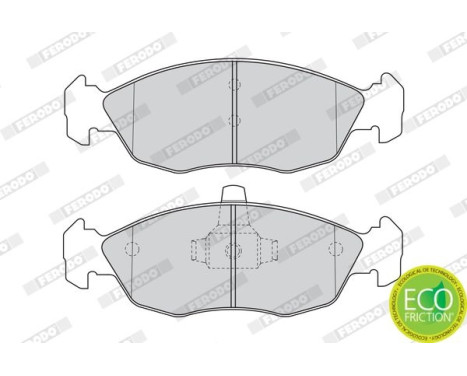 Kit de plaquettes de frein, frein à disque PREMIER ECO FRICTION FDB1168 Ferodo, Image 3