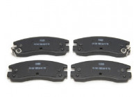Kit de plaquettes de frein, frein à disque PREMIER ECO FRICTION FDB1264 Ferodo
