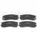 Kit de plaquettes de frein, frein à disque PREMIER ECO FRICTION FDB1264 Ferodo