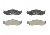 Kit de plaquettes de frein, frein à disque PREMIER ECO FRICTION FDB1267 Ferodo