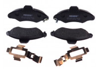 Kit de plaquettes de frein, frein à disque PREMIER ECO FRICTION FDB1276 Ferodo