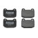 Kit de plaquettes de frein, frein à disque PREMIER ECO FRICTION FDB1282 Ferodo, Vignette 2