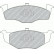 Kit de plaquettes de frein, frein à disque PREMIER ECO FRICTION FDB1288 Ferodo, Vignette 2