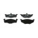 Kit de plaquettes de frein, frein à disque PREMIER ECO FRICTION FDB1288 Ferodo, Vignette 3
