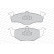 Kit de plaquettes de frein, frein à disque PREMIER ECO FRICTION FDB1288 Ferodo, Vignette 4