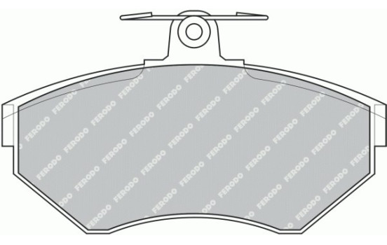 Kit de plaquettes de frein, frein à disque PREMIER ECO FRICTION FDB1289 Ferodo, Image 2