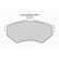 Kit de plaquettes de frein, frein à disque PREMIER ECO FRICTION FDB1289 Ferodo, Vignette 4