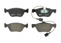 Kit de plaquettes de frein, frein à disque PREMIER ECO FRICTION FDB1299 Ferodo