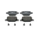 Kit de plaquettes de frein, frein à disque PREMIER ECO FRICTION FDB1349 Ferodo, Vignette 3