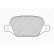 Kit de plaquettes de frein, frein à disque PREMIER ECO FRICTION FDB1349 Ferodo, Vignette 4