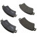 Kit de plaquettes de frein, frein à disque PREMIER ECO FRICTION FDB1370 Ferodo
