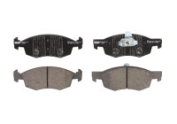 Kit de plaquettes de frein, frein à disque PREMIER ECO FRICTION FDB1376 Ferodo
