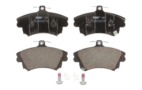 Kit de plaquettes de frein, frein à disque PREMIER ECO FRICTION FDB1384 Ferodo