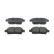 Kit de plaquettes de frein, frein à disque PREMIER ECO FRICTION FDB1392 Ferodo, Vignette 3