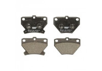 Kit de plaquettes de frein, frein à disque PREMIER ECO FRICTION FDB1395 Ferodo