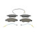 Kit de plaquettes de frein, frein à disque PREMIER ECO FRICTION FDB1410 Ferodo, Vignette 3
