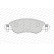 Kit de plaquettes de frein, frein à disque PREMIER ECO FRICTION FDB1410 Ferodo, Vignette 4