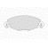 Kit de plaquettes de frein, frein à disque PREMIER ECO FRICTION FDB1412 Ferodo, Vignette 4