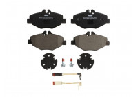 Kit de plaquettes de frein, frein à disque PREMIER ECO FRICTION FDB1414 Ferodo