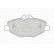 Kit de plaquettes de frein, frein à disque PREMIER ECO FRICTION FDB1414 Ferodo, Vignette 4