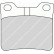 Kit de plaquettes de frein, frein à disque PREMIER ECO FRICTION FDB1415 Ferodo, Vignette 2