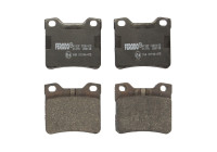 Kit de plaquettes de frein, frein à disque PREMIER ECO FRICTION FDB1415 Ferodo