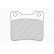 Kit de plaquettes de frein, frein à disque PREMIER ECO FRICTION FDB1415 Ferodo, Vignette 4
