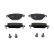 Kit de plaquettes de frein, frein à disque PREMIER ECO FRICTION FDB1416 Ferodo, Vignette 3