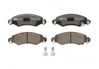Kit de plaquettes de frein, frein à disque PREMIER ECO FRICTION FDB1423 Ferodo