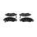 Kit de plaquettes de frein, frein à disque PREMIER ECO FRICTION FDB1423 Ferodo, Vignette 3