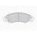 Kit de plaquettes de frein, frein à disque PREMIER ECO FRICTION FDB1423 Ferodo, Vignette 4