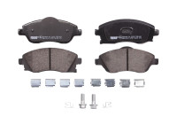Kit de plaquettes de frein, frein à disque PREMIER ECO FRICTION FDB1424 Ferodo