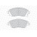 Kit de plaquettes de frein, frein à disque PREMIER ECO FRICTION FDB1424 Ferodo, Vignette 4